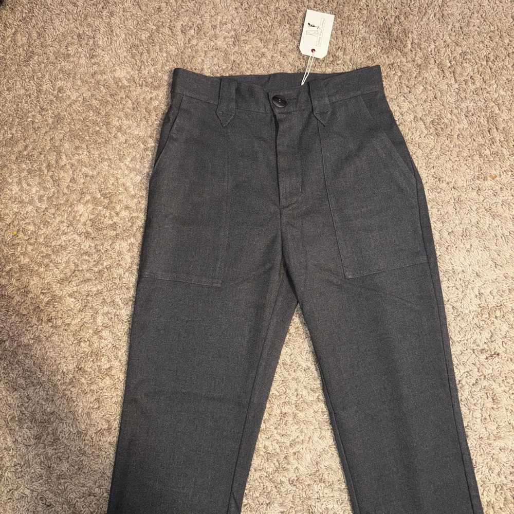 Fashion Brand Company Women's Gray Trousers